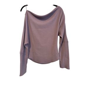 We The Free Lavender Off Shoulder Top